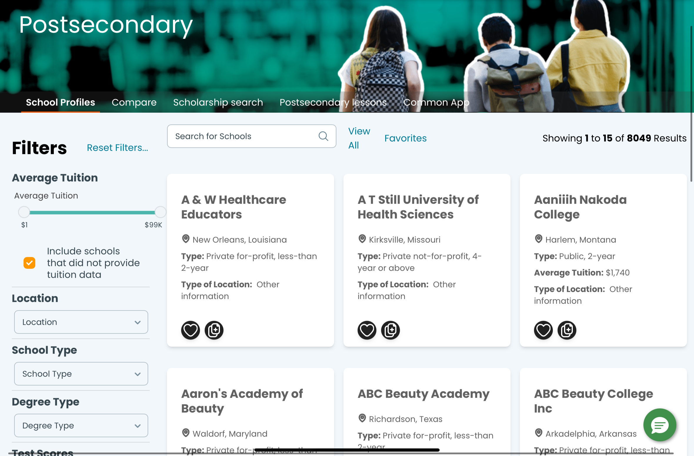 postsecondary