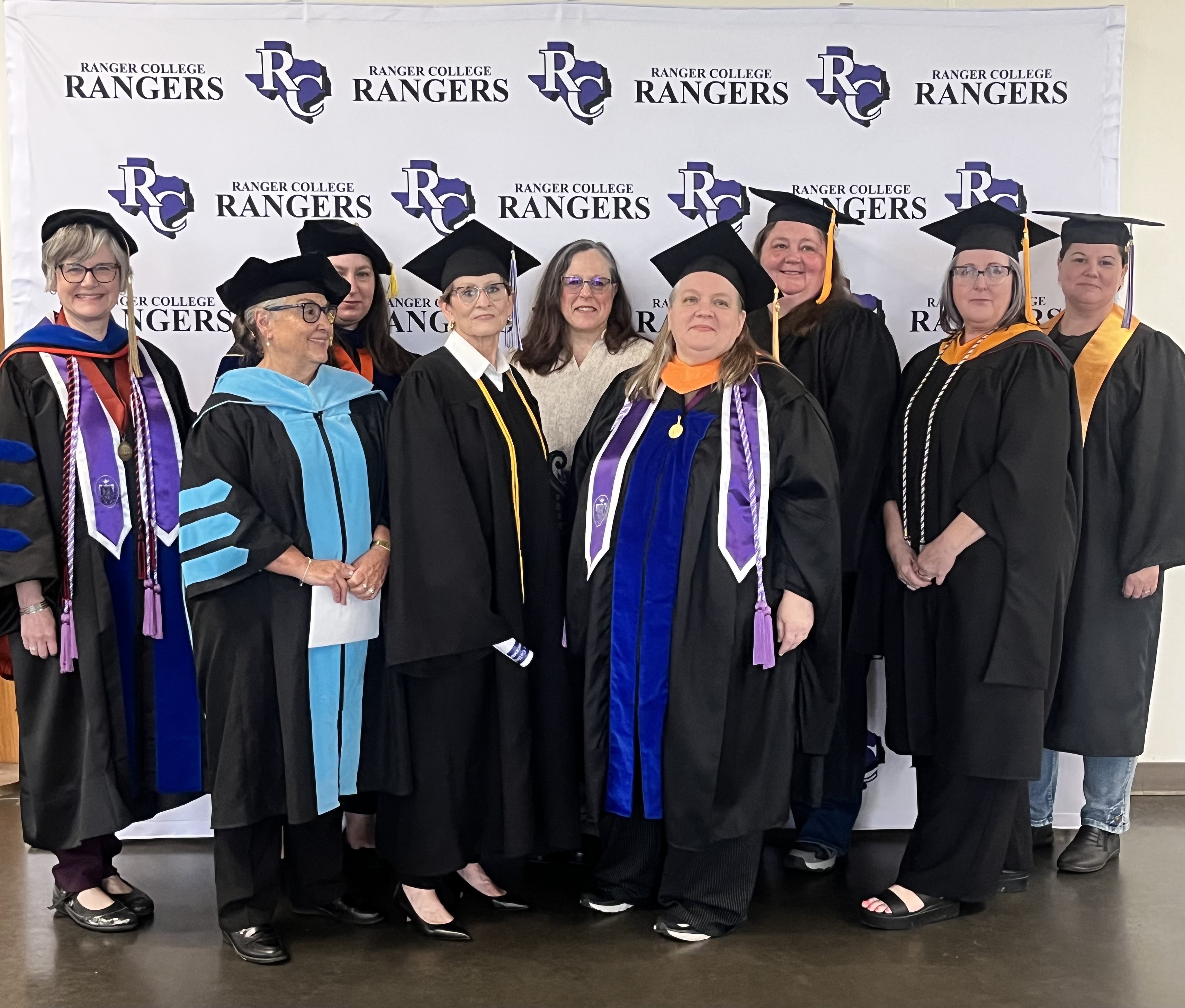 Pictured back row left to right: Sandra Lee, Ashleigh Medina, Cathy Noble, Stacey Baker-Wall, Janie Alapic Pictured front row left to right: Awilda Hayes, Karen Bufe, Vicki Calfa